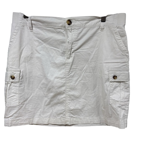 Lee White Cargo Mini Skirt Resort Wear‎ - Picture 1 of 10